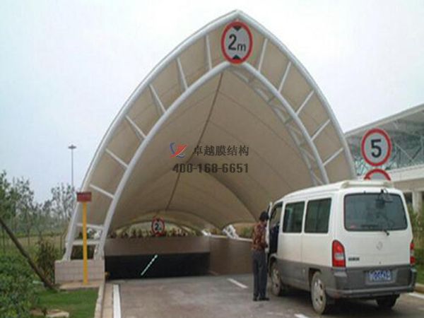 承德膜結(jié)構(gòu)地下車庫出入口【承德天龍建設集團有限責任公司等】設計施工案例