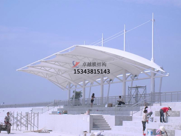 寧洱膜結(jié)構(gòu)看臺/主席臺/舞臺【<font color='red'>膜結(jié)構(gòu)設計</font>】