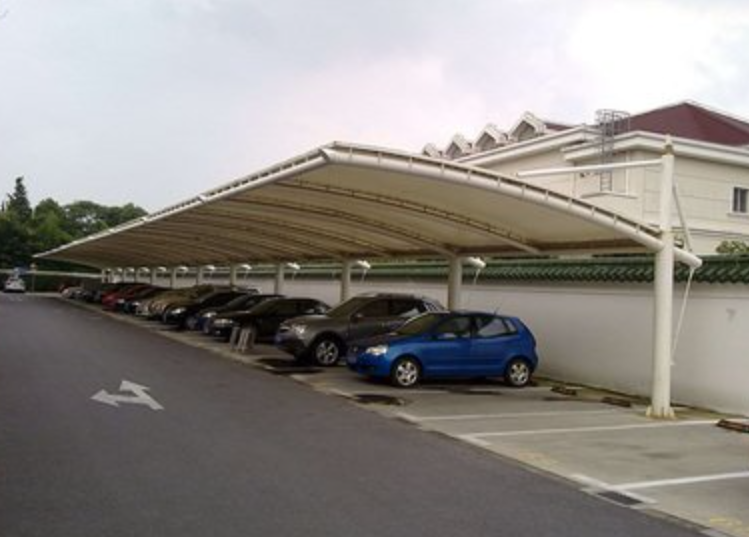 膜結(jié)構(gòu)車棚是否是精品？看清楚了，再掏錢購買哦。