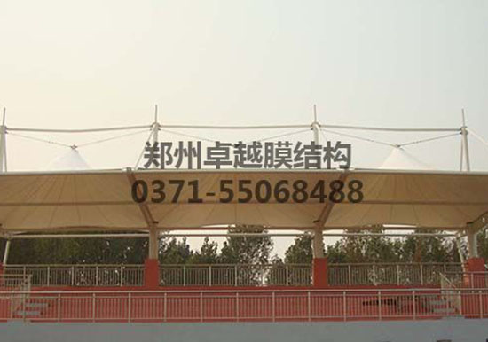 石家莊膜結(jié)構(gòu)看臺/舞臺【石家莊人民醫(yī)學(xué)高等?？茖W(xué)校等】工程設(shè)計施工案例